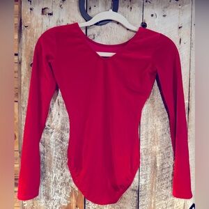 Danskin Velour Bodysuit